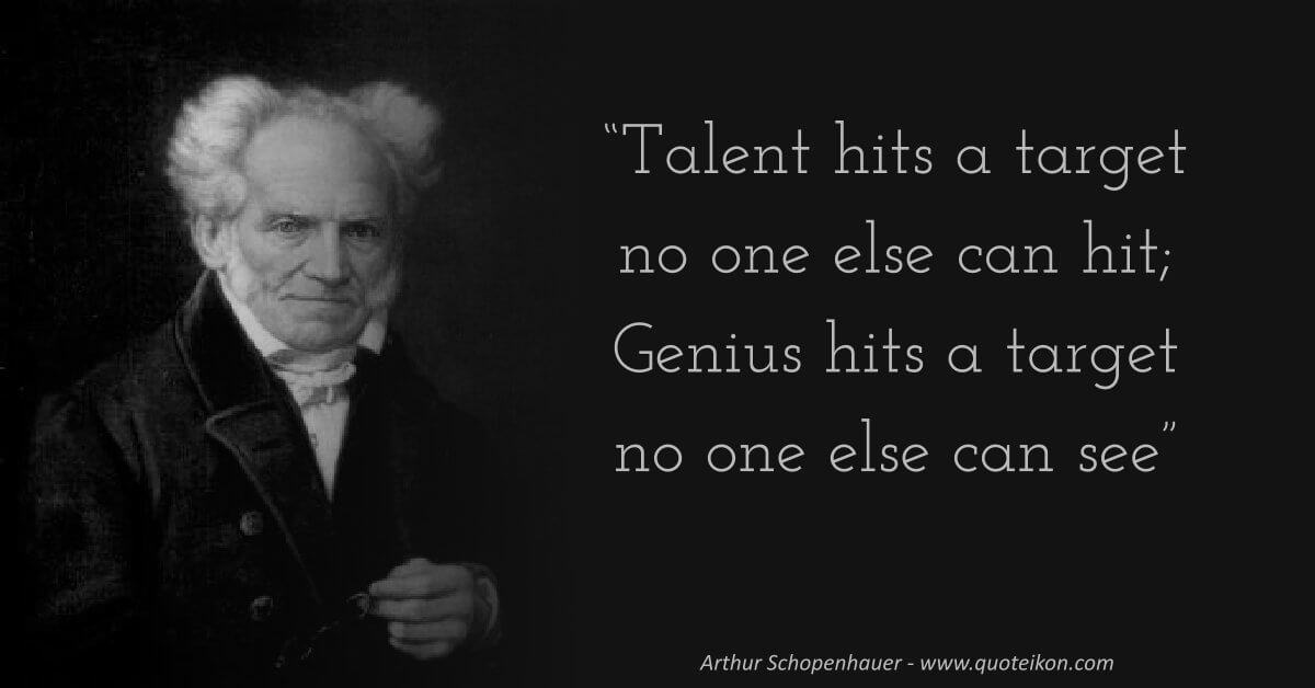 Arthur Schopenhauer image quote