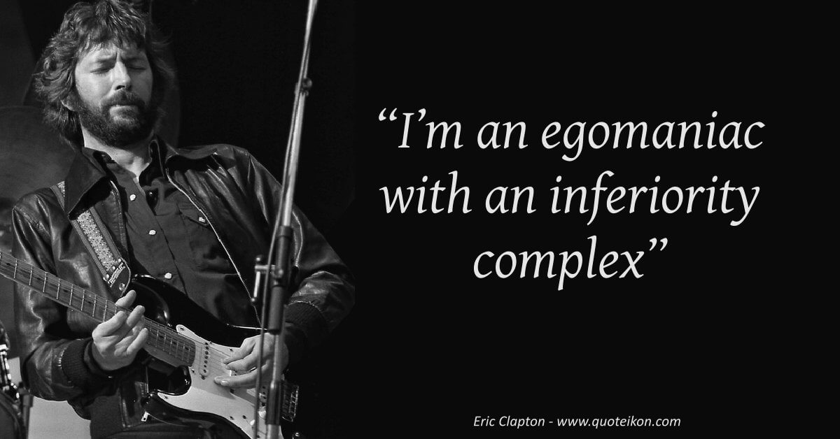 Eric Clapton image quote