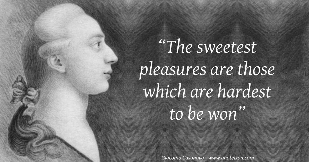 Giacomo Casanova  image quote