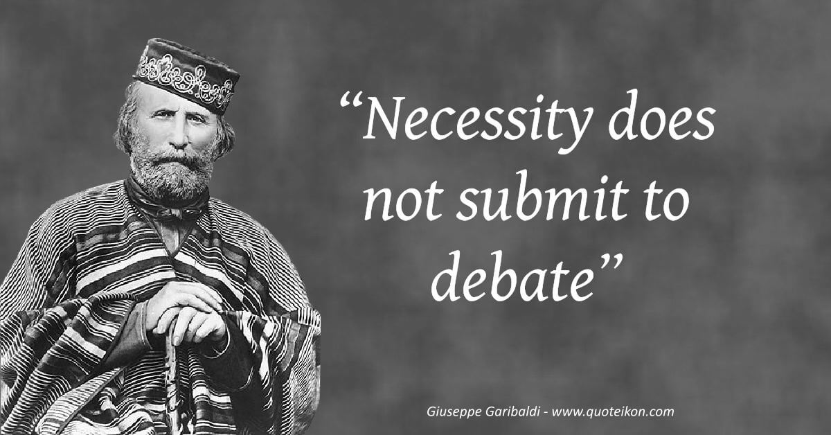 Giuseppe Garibaldi  image quote