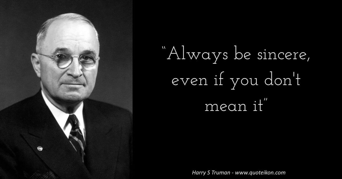 Famous Quotes From Harry Truman