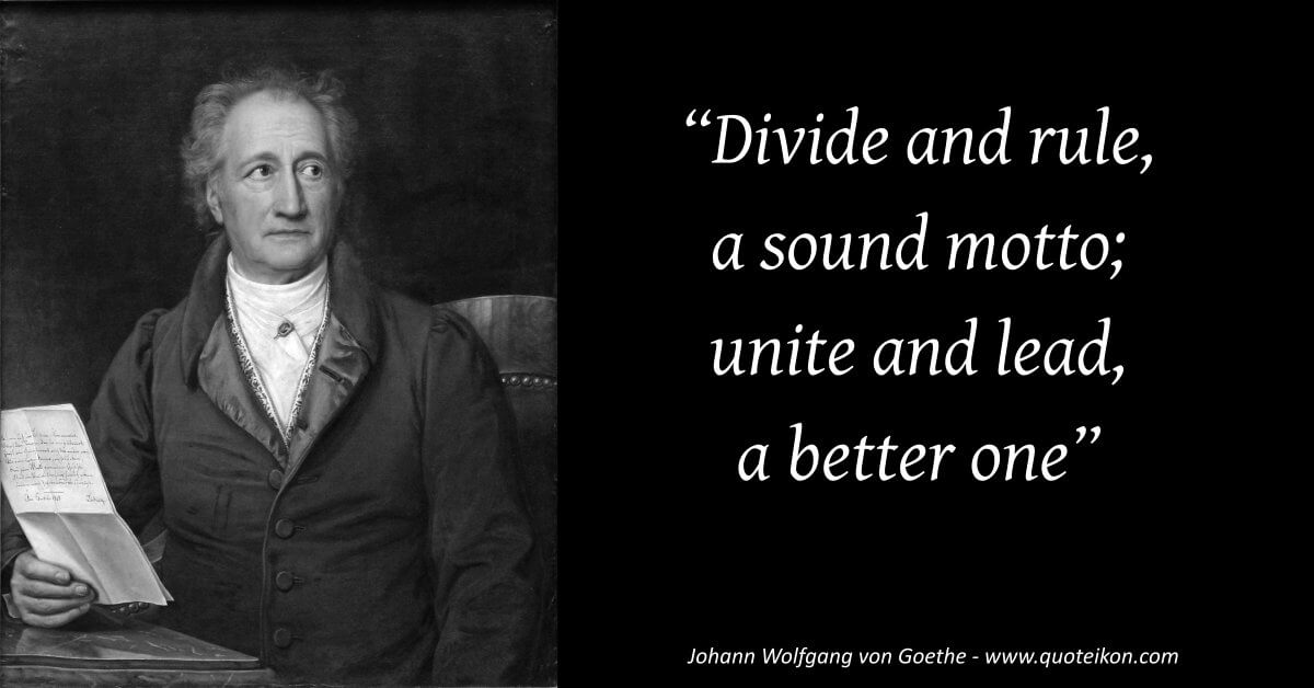Johann Wolfgang von Goethe image quote