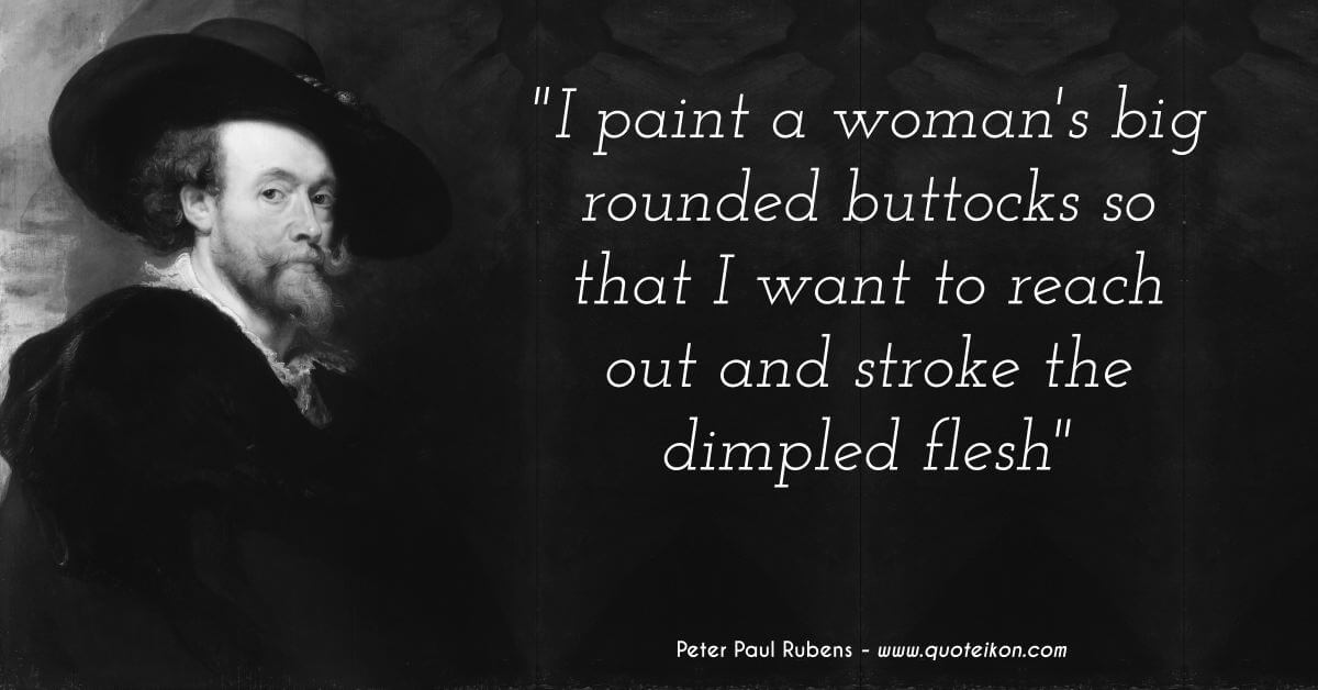 Peter Paul Rubens quote