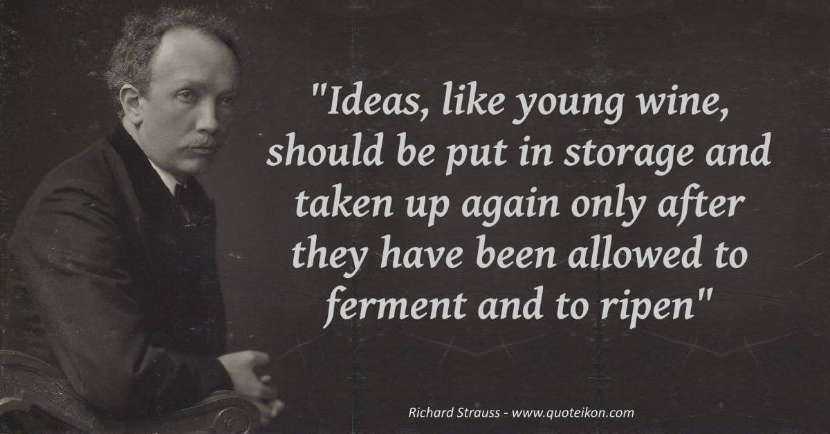 Richard Strauss image quote