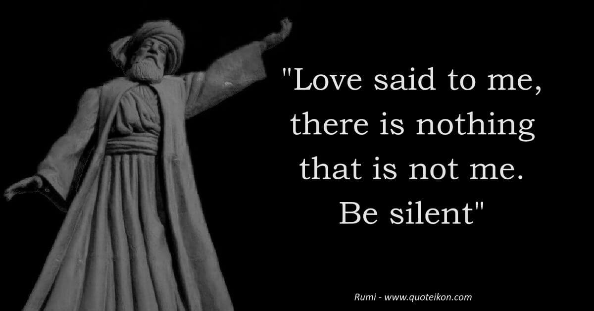 Rumi image quote