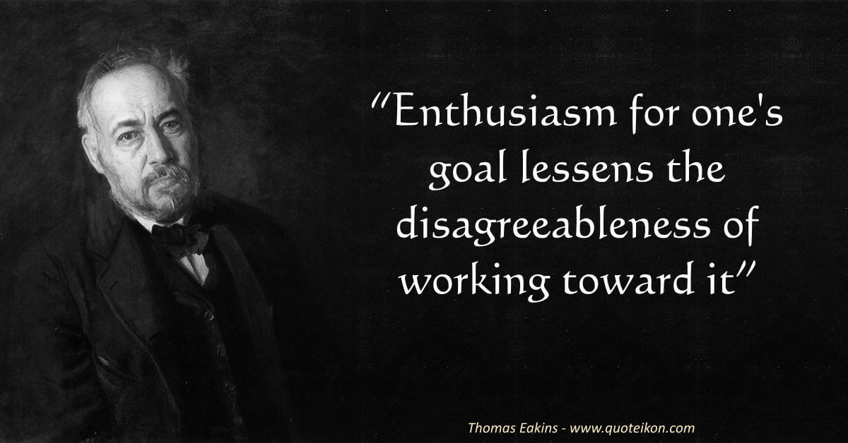 Thomas Eakins image quote