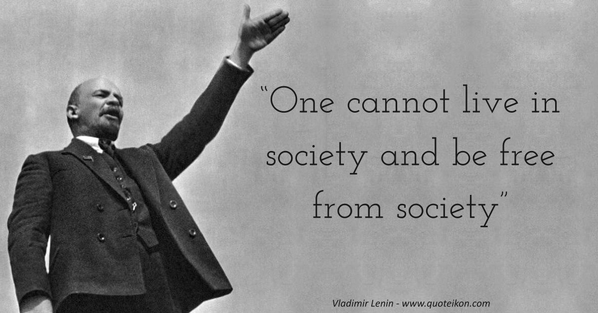 Vladimir Lenin image quote
