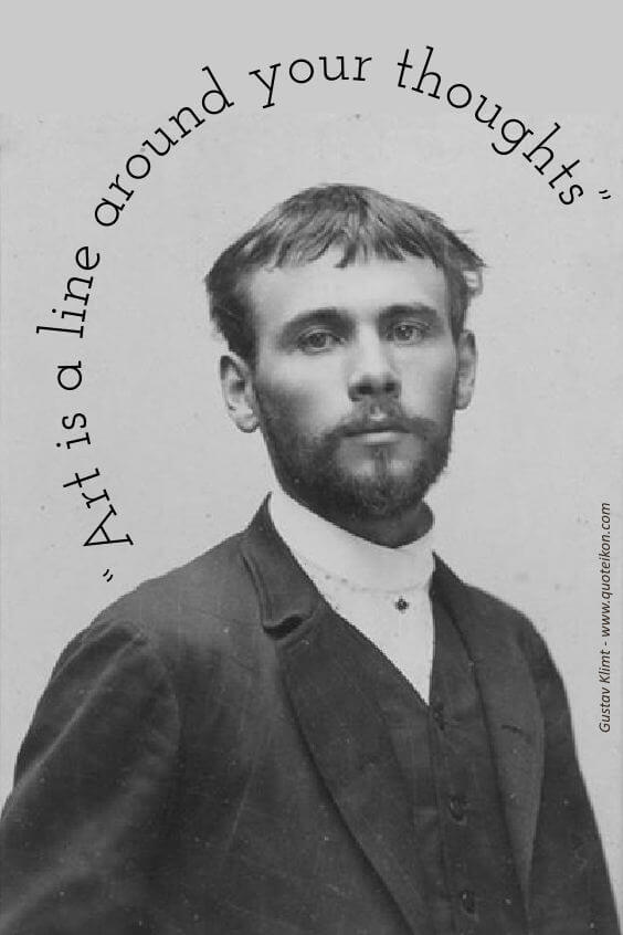 Gustav Klimt pin