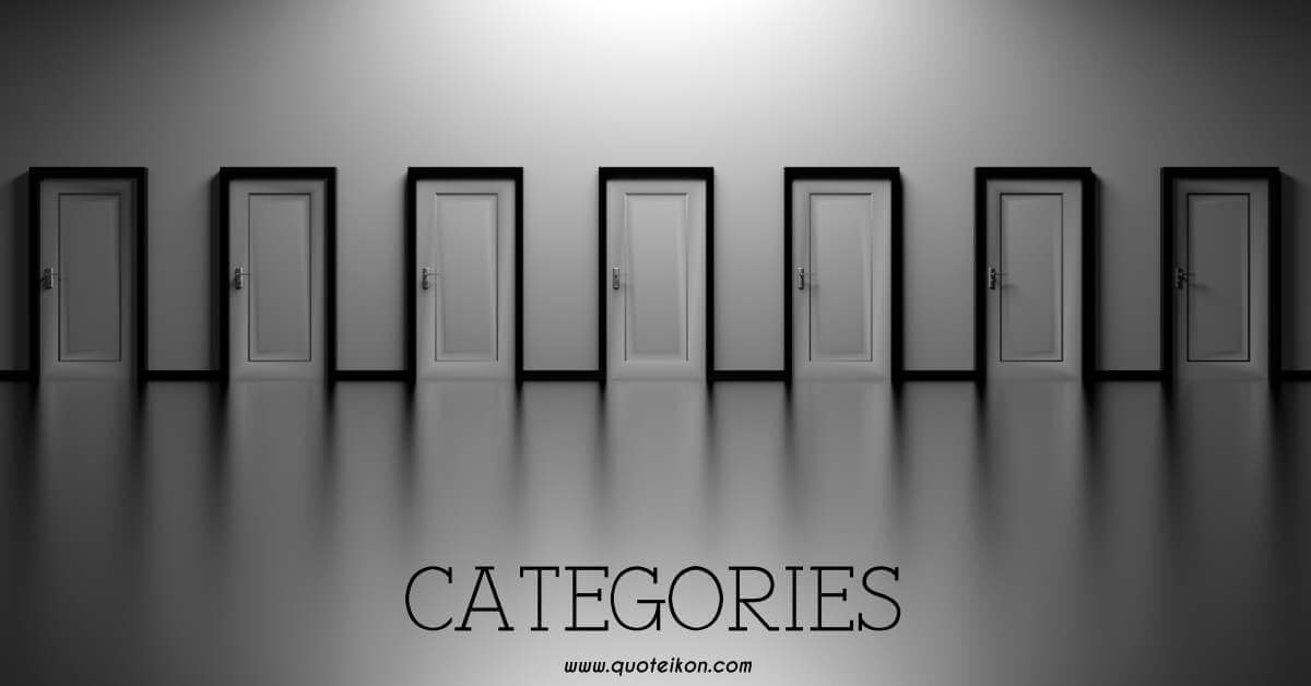 Quote Categories