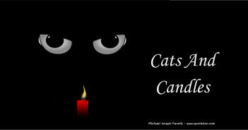 Cats And Candles; A poem about the gift of giving makes life worth living. By Michael Joseph Farrelly