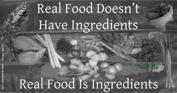 Real Food Doesn't Have Ingredients, Real Food Is Ingredients - Jamie Oliver